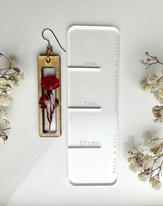 Roses, Rectangle Frame