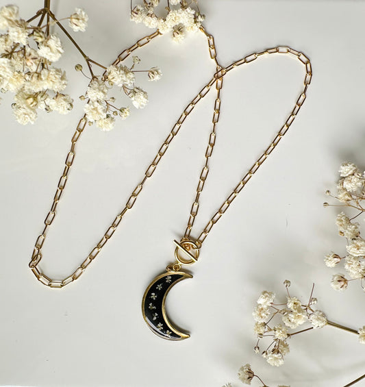 Moon Charm Necklace