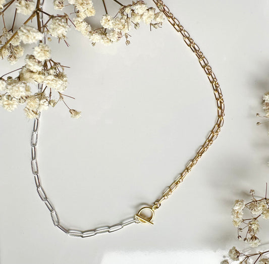 Mixed Metals Necklace
