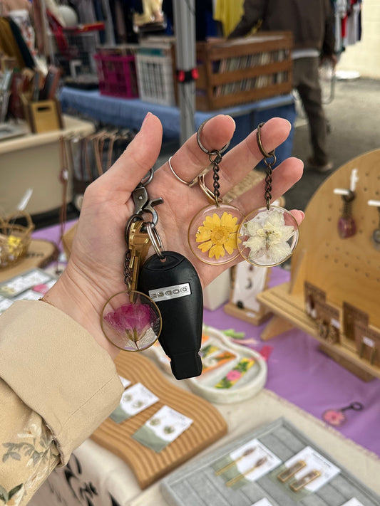 Floral Keychain