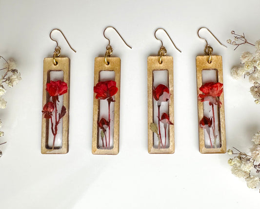 Roses, Rectangle Frame