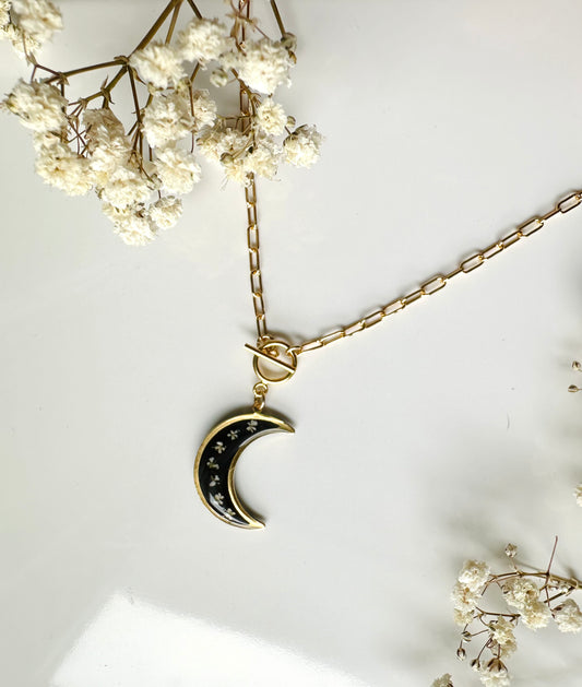 Moon Charm Necklace