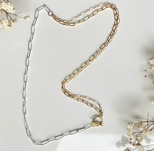 Mixed Metals Necklace